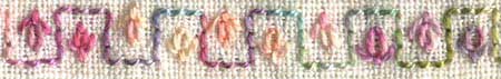 illustration of back stitch