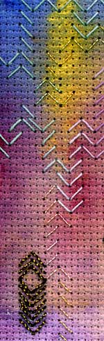 illustration of arrow stitch